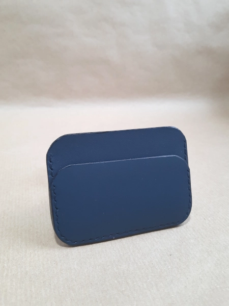 Porte-cartes sobre et discret - Emmanuelle Olivier Maroquinerie