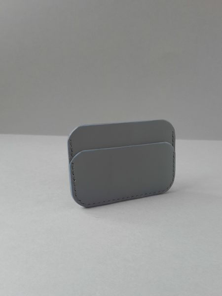 Porte-cartes en cuir Le Galet - Cousu main - Emmanuelle Olivier Maroquinerie